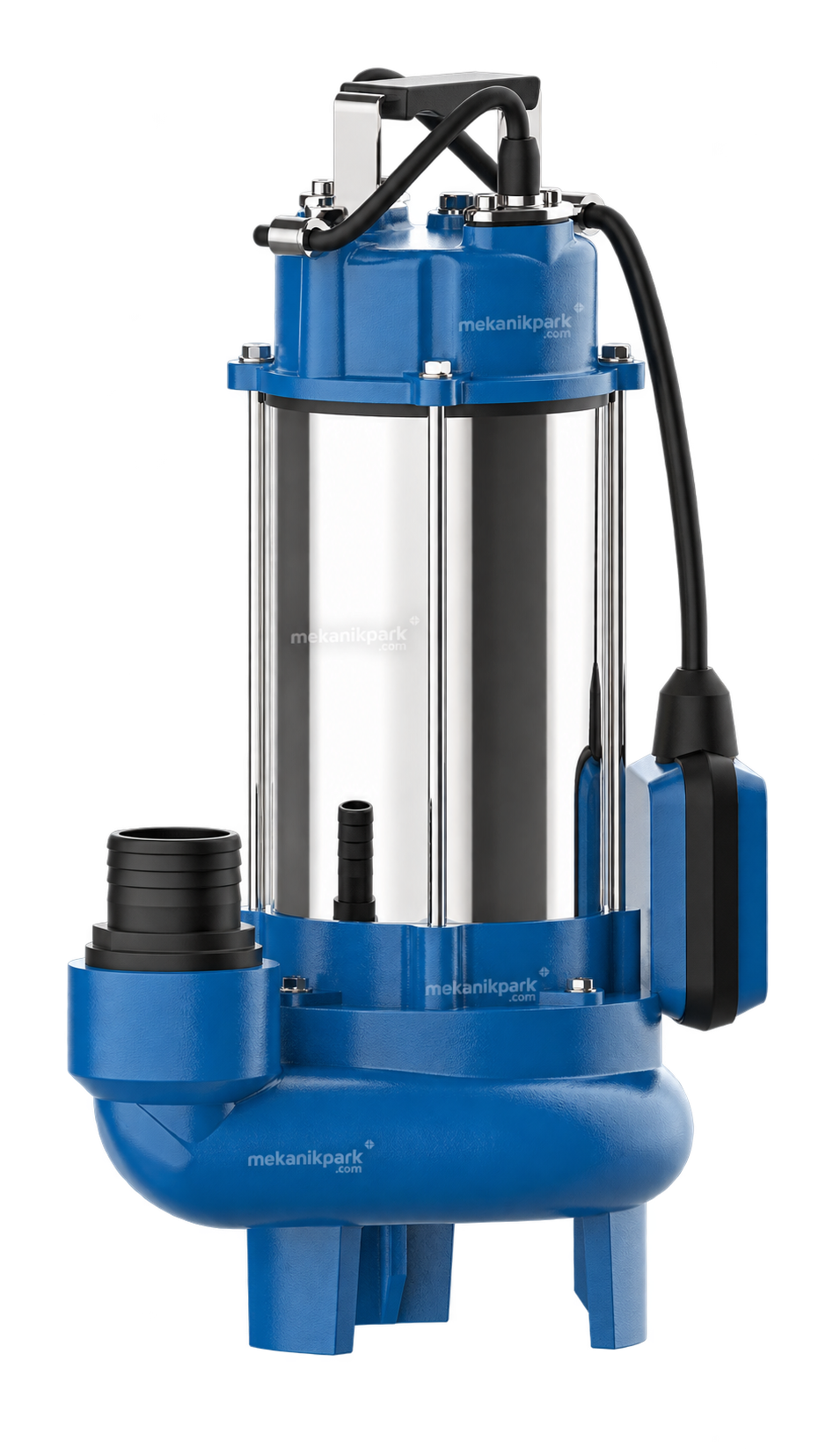 GV1500F (SVQ1500F) Döküm Gövdeli Dalgıç Tip Atık Su ve Foseptik Pompası (Flatörlü)