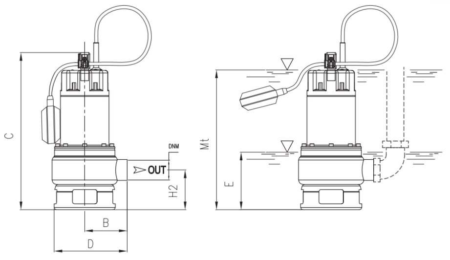 DX100/2G teknik çizim