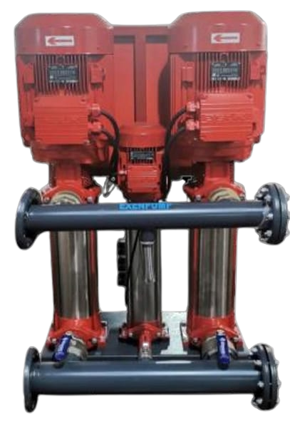 EXDP-Y 2/3005-J210 (2x45m³/h-75mSS+2m³/h-90mSS) 2 Elektrik + 1 Jokey Yangın Hidroforu