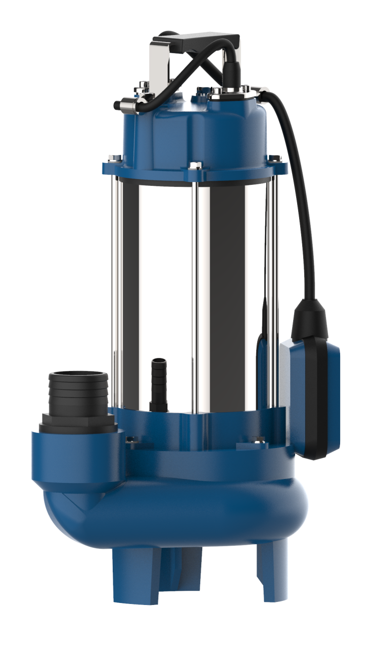EFP-15D (ETN -1500D) Döküm Gövdeli Atık Su ve Foseptik Dalgıç Pompa ( Flatörlü )