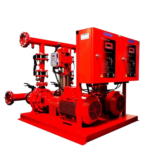EYN 2N 50/250Y - 37E + 1/610 (80m³/h-90mSS) 2Elektrik+1Jokey Yangın Pompası Seti
