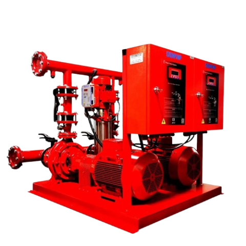 EYN 2N 50/250Y - 37E + 1/610 (80m³/h-90mSS) 2Elektrik+1Jokey Yangın Pompası Seti