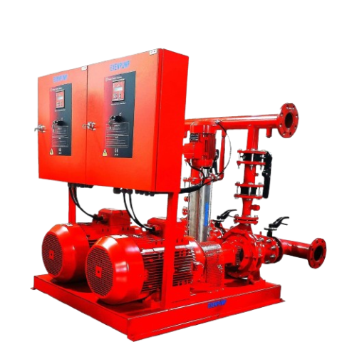 EYN 2N 50/250Y - 37E + 1/610 (80m³/h-90mSS) 2Elektrik+1Jokey Yangın Pompası Seti