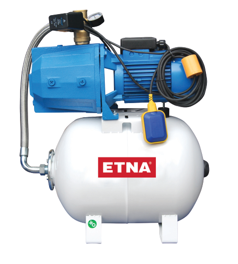 ETNA JET 100-24WS (4Kat-8Daire) - 24lt. Tanklı Kendinden Emişli Jet Hidrofor
