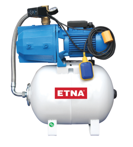ETNA JET 100-50WS (4Kat-8Daire) - 50lt. Tanklı Kendinden Emişli Jet Hidrofor