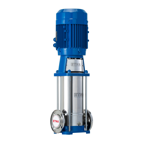 KI 8/18-75 DİK MİLLİ KOMPLE PASLANMAZ ÇELİK SANTRİFÜJ POMPA