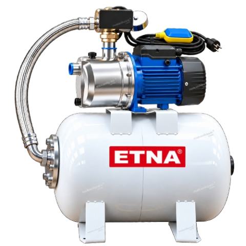 ETNA JET INOX 100-50WS (4Kat-4Daire) - 50lt. Tanklı Komple Paslanmaz Çelik Hidrofor