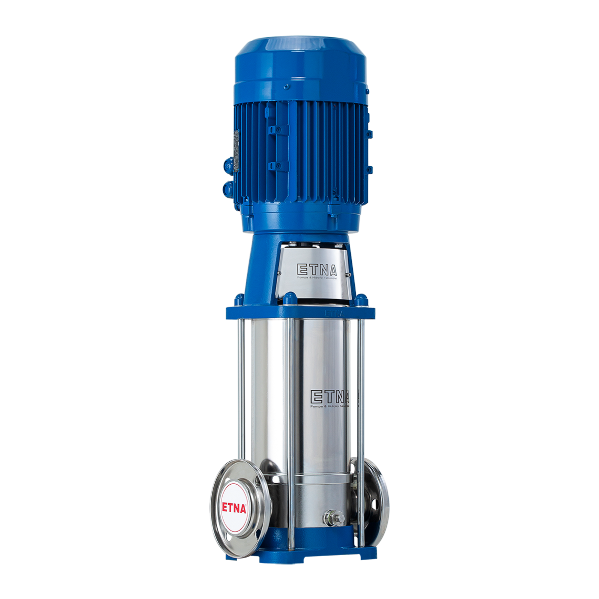 KI 12/18-110 DİK MİLLİ KOMPLE PASLANMAZ ÇELİK SANTRİFÜJ POMPA