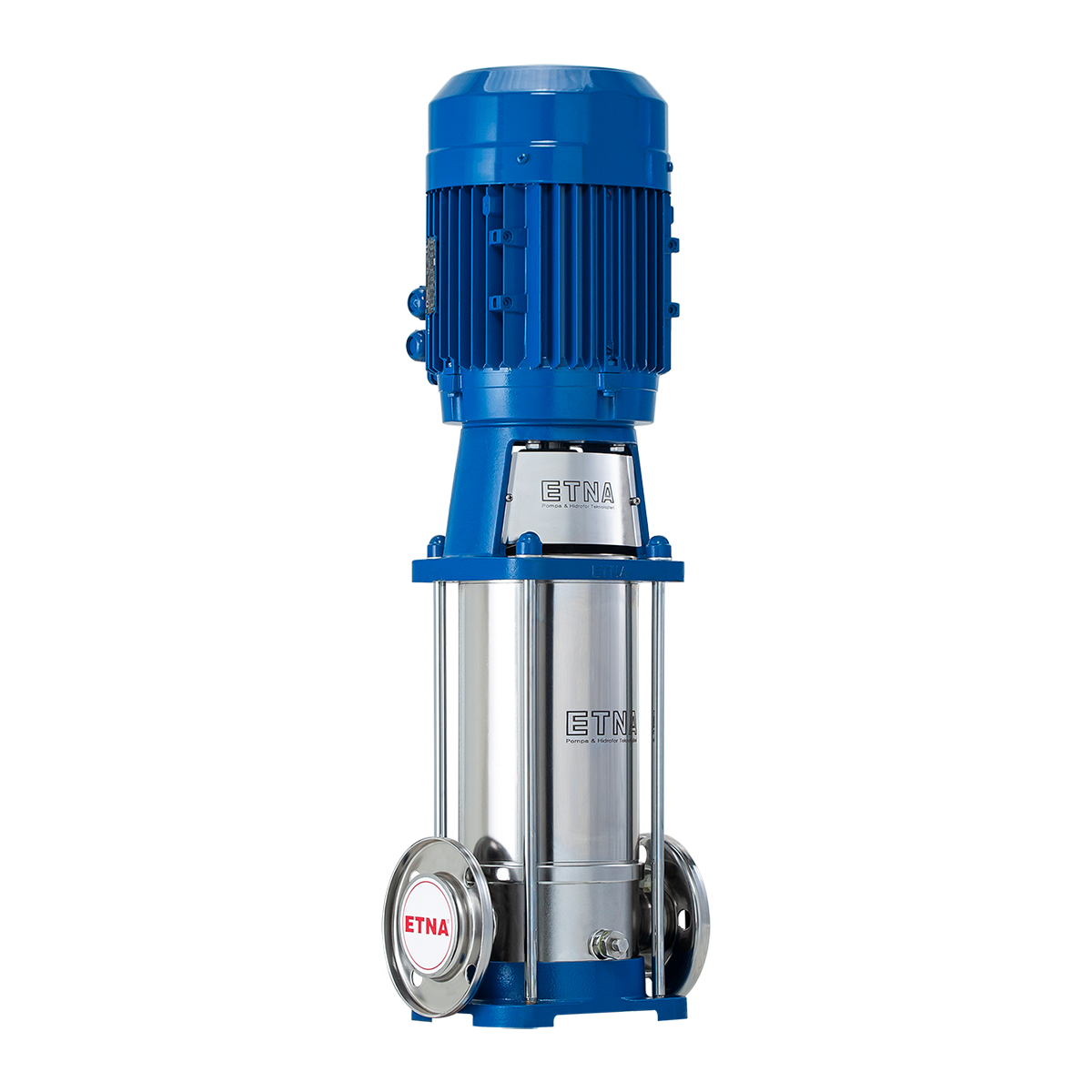 KI 16/8-75 DİK MİLLİ KOMPLE PASLANMAZ ÇELİK SANTRİFÜJ POMPA