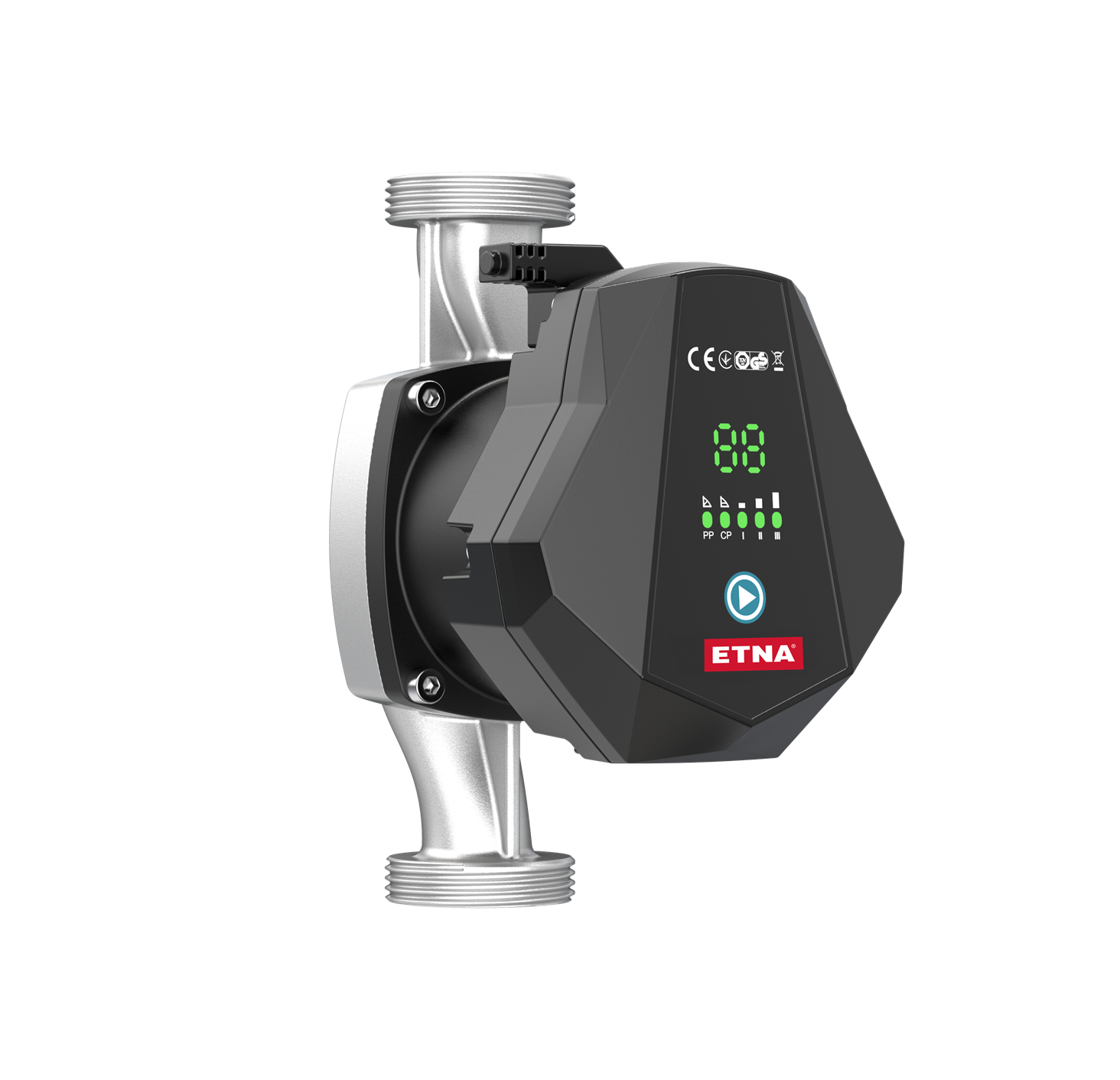 ECP 25-12-180H N FREKANS KONVERTÖRLÜ PASLANMAZ SİRKÜLASYON POMPASI