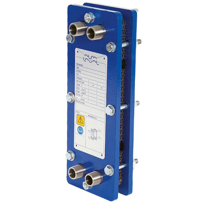 T2B FG BORULU 14 PLAKA NBRP EŞANJÖR (42.000 kcal/h - Havuz Isıtma)