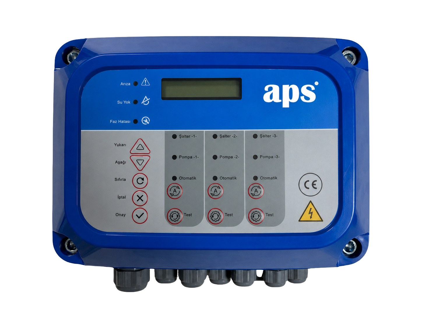 HYDROPAN4T-APS -  Trifaze (380V/50Hz) Üç Pompa Kontrol Panosu