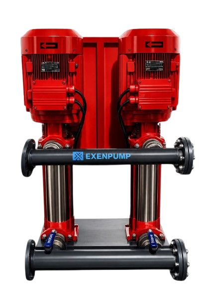 EXDP-Y 2/3004 İki Pompalı Yangın Hidroforu (2x45m³/h-65mSS)