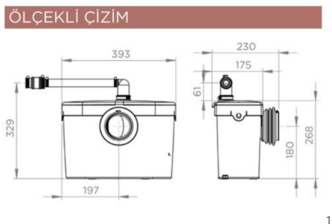 SANIACCESS 1 WC Öğütücü