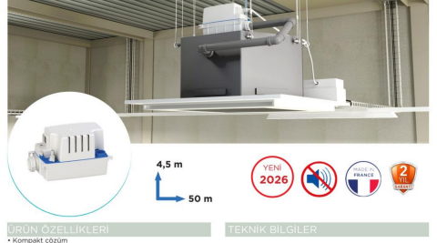 SANICONDENS CLIM MAXI Klima Yoğuşma Suyu Pompası