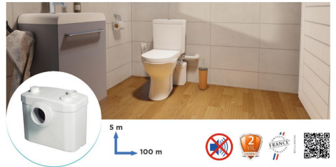 SANITOP WC Öğütücü