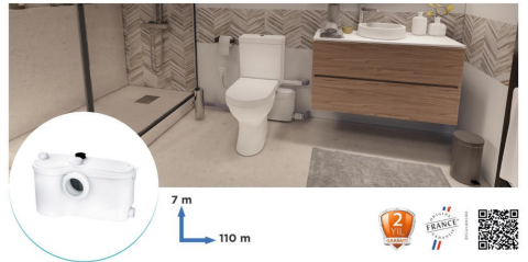 SANIBEST PRO WC Öğütücü