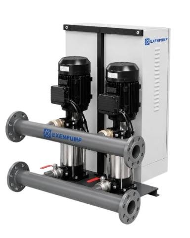 EXDP-FR 2/4005 - İKİ POMPALI FREKANS KONVERTÖRLÜ HİDROFOR