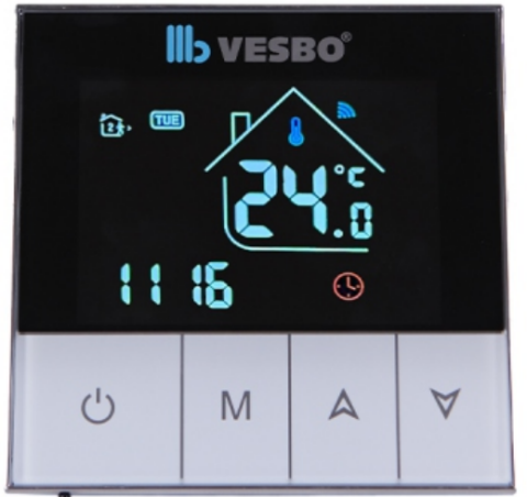 Vesbo Comfort X Premium Oda Termostatı 230 V Wi-Fi