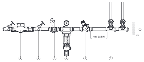 D04FM-1/2A DN15 1/2″ Kompakt Basınç Düşürücü Vana