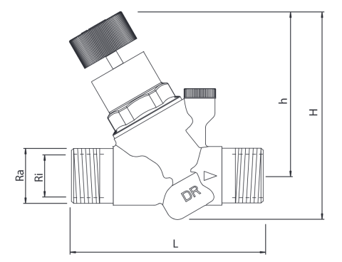 D04FM-3/4A DN20 3/4″ Kompakt Basınç Düşürücü Vana
