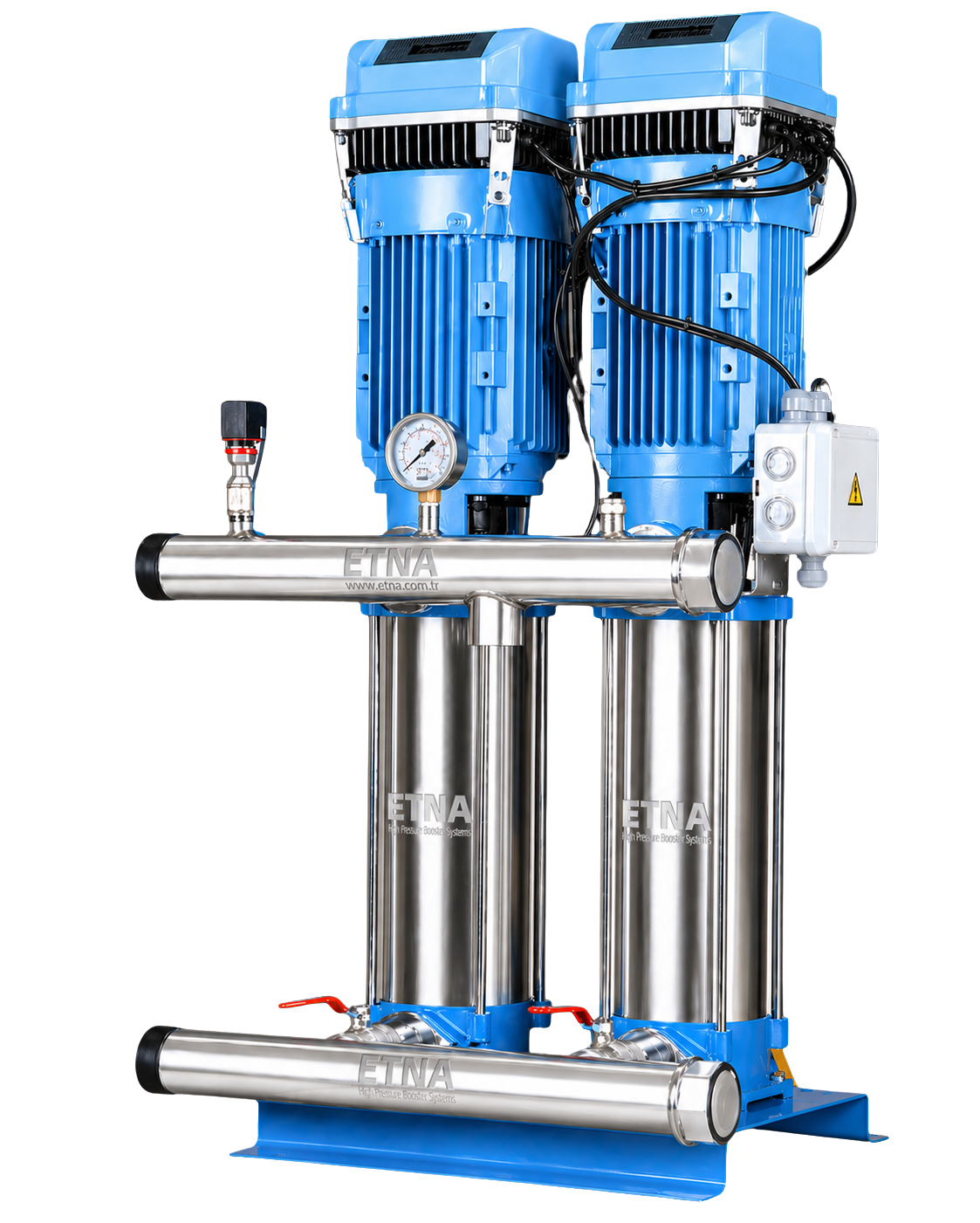 2 HF KO 4/8-15 - İki Pompalı Frekans Konvertörlü Kullanma Suyu Hidroforu