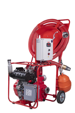 YPO-D10 Portatif Dizel Yangın Pompası (10m³/h - 60mSS)