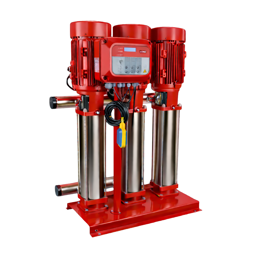 Y3 KO 35/4-75 - Dik Milli Üç Pompalı Yangın Hidroforu