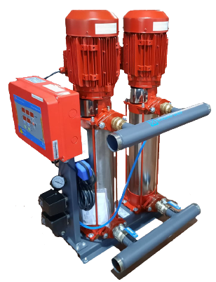 EXDP-Y 2/606 İki Pompalı Yangın Hidroforu (2x6m³/h-60mSS)