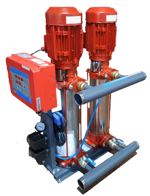 EXDP-Y 2/606 İki Pompalı Yangın Hidroforu (2x6m³/h-60mSS)