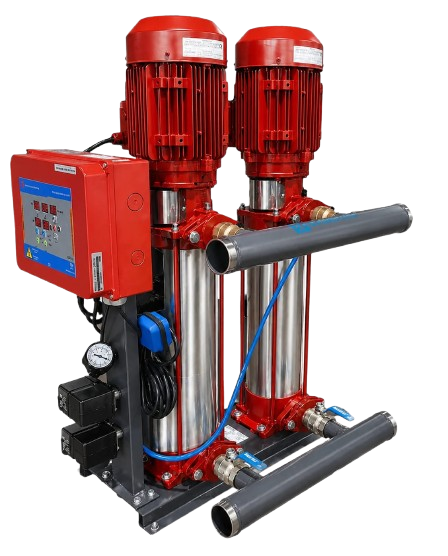EXDP-Y 2/608 İki Pompalı Yangın Hidroforu (2x6m³/h-80mSS)